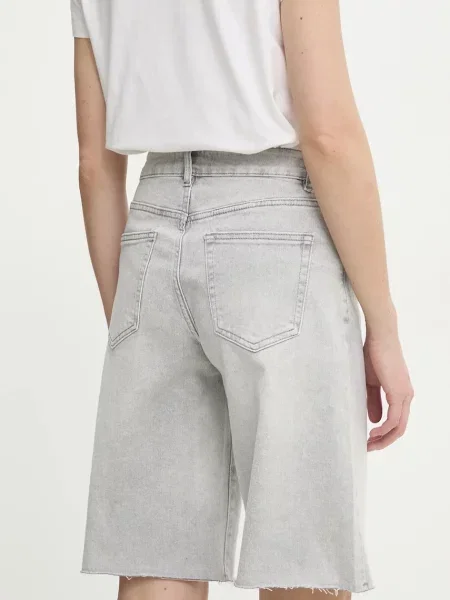 Джинсовые шорты Answear Lab серые