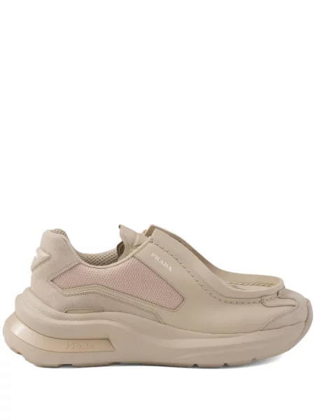 Sneakerși Prada din piele
