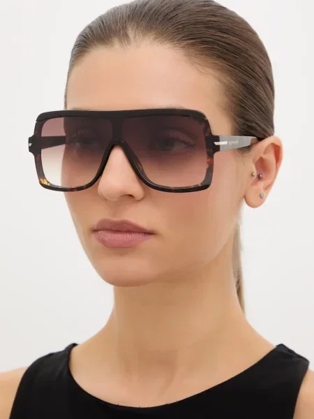 Victoria Beckham ochelari de soare maro