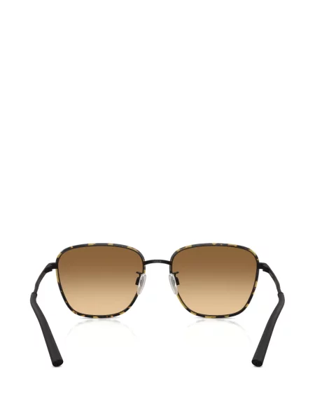 Čtvercové sluneční brýle Oliver Peoples černý