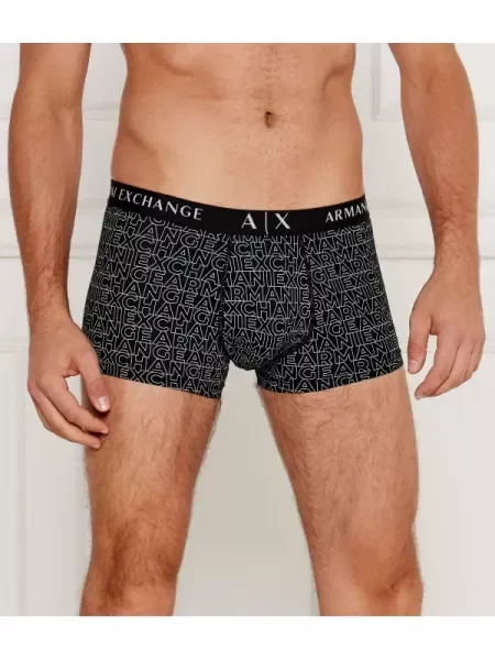 Armani Exchange Chiloți boxer negru