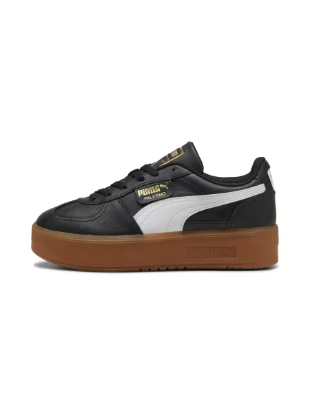 Sneakersy Palermo Elevata ze skóry czarne
