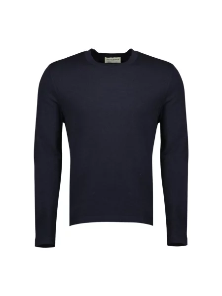 Sweter Officine Generale wełniany niebieski