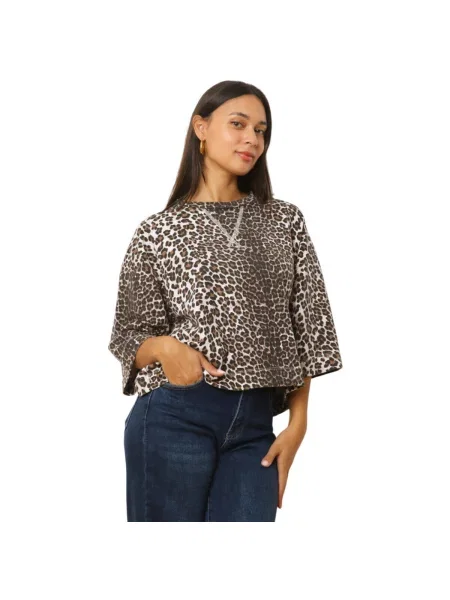Top La Modeuse smeđa