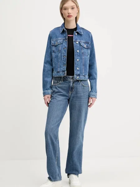 Tommy Jeans Koszulka Kobiety jednolity S czarny