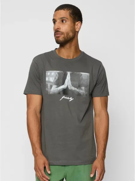 Tricou Mister Tee gri
