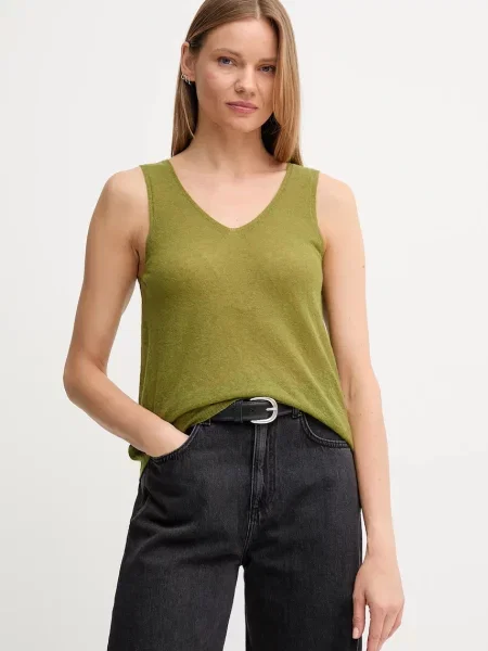 Вълнен топ United Colors Of Benetton зелено