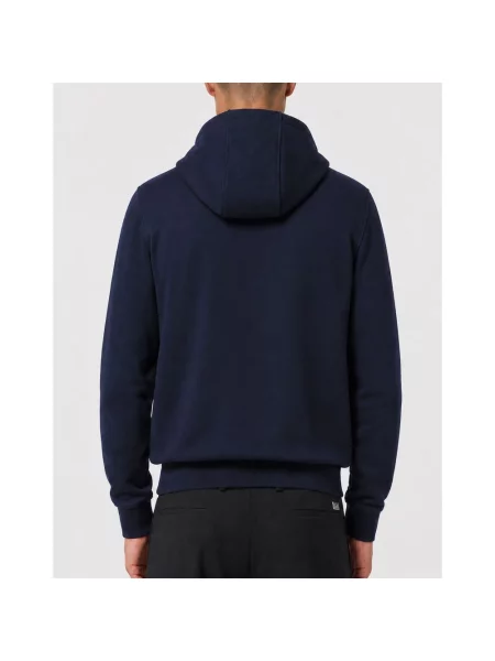 Bluza z kapturem Philipp Plein polarowa niebieska