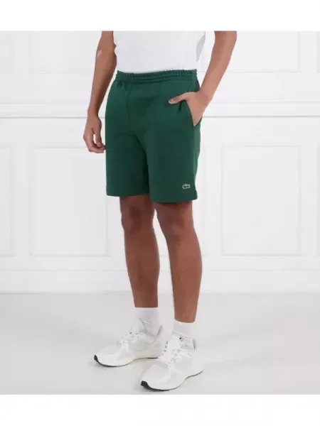 Lacoste pantaloni scurti barbati negru verde