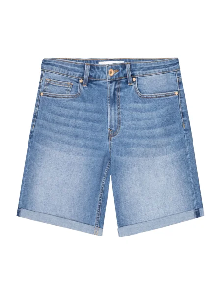 Bershka Džíny džínovina modrá