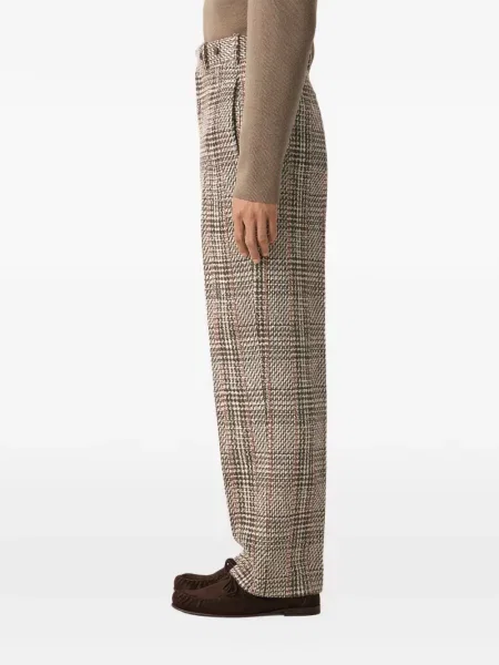 Pantaloni Zegna de lână bej