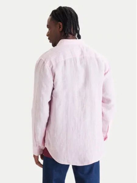 Tommy Hilfiger Marškiniai Bengal rožinė
