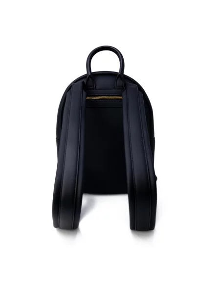 Lniany plecak Love Moschino czarny