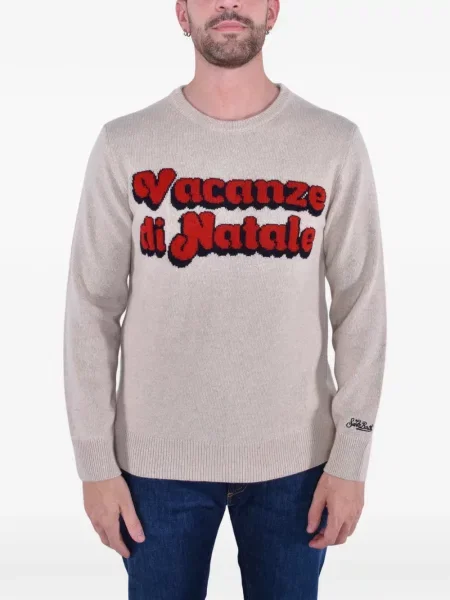 Pulover Mc2 Saint Barth cu decolteu rotund