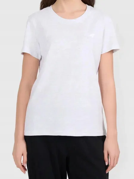 T-SHIRT 4F KOSZULKA SPORTOWA NA CO DZIEŃ szara
