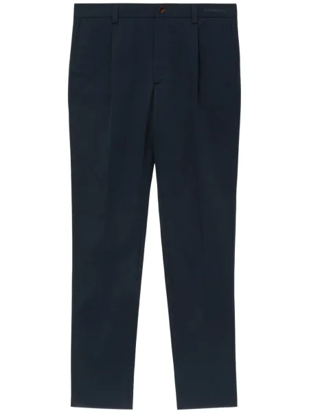 Pantaloni Burberry albastru