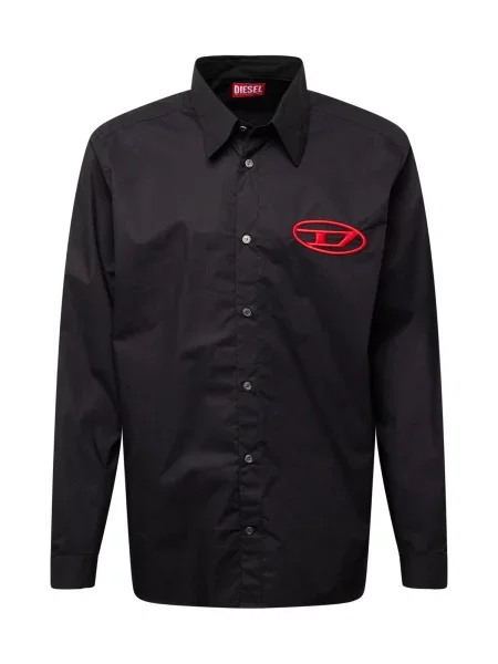 Diesel camasa din S-SIMPLY-D SHIRT negru