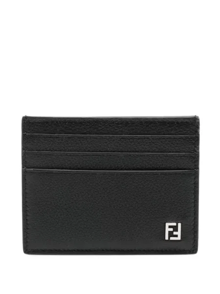 Portofel Fendi cu autograf negru