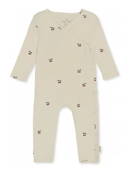 Konges Sløjd overal dojčenský NEWBORN ONESIE GOTS ružová