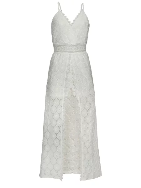 VIVANCE Večerna obleka bela