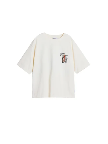 Desigual Tricou Carpa roșu / negru alb