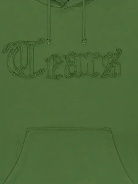 Hanorac cu glugă Denim Tears verde