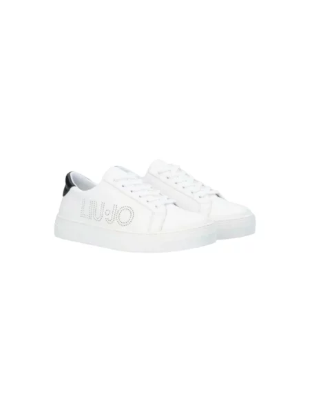Sneakersy Liu Jo skórzane białe