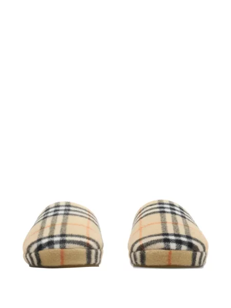 Papuci de casă Burberry în carouri