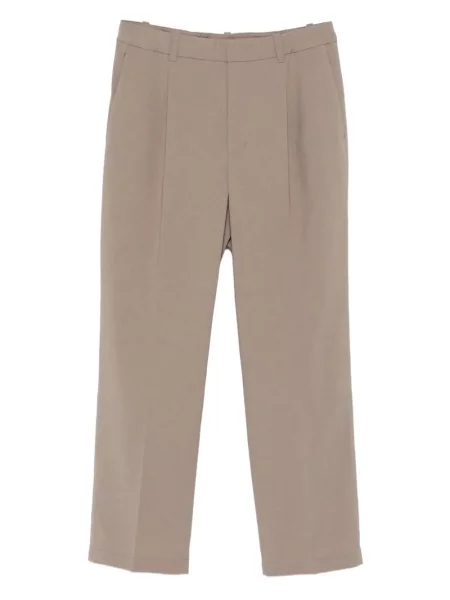 Pantaloni Goldwin plisate maro