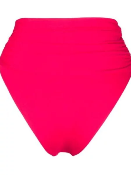 Bikinis Magda Butrym aukštu liemeniu rožinė