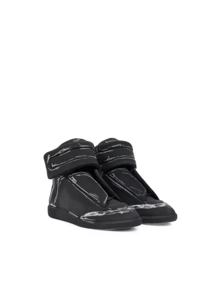Sneakersy Maison Margiela skórzane czarne