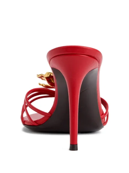Sandale Giuseppe Zanotti de cristal roșu