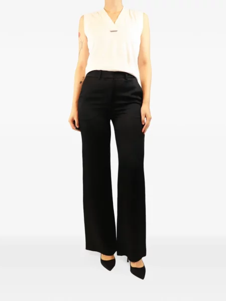 Pantaloni Joseph din satin negru