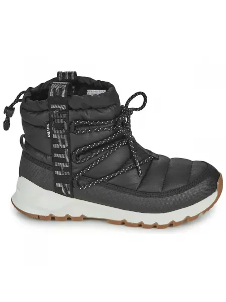 Dámske trekové topánky The North Face Thermoball Lace Up black/gardenia white čierna