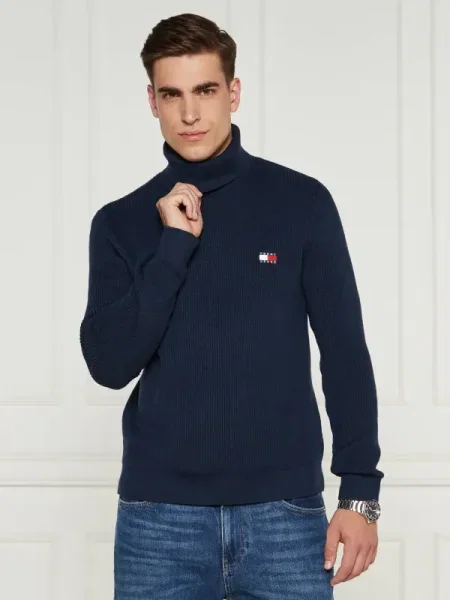 Pulover Tommy Jeans de lână