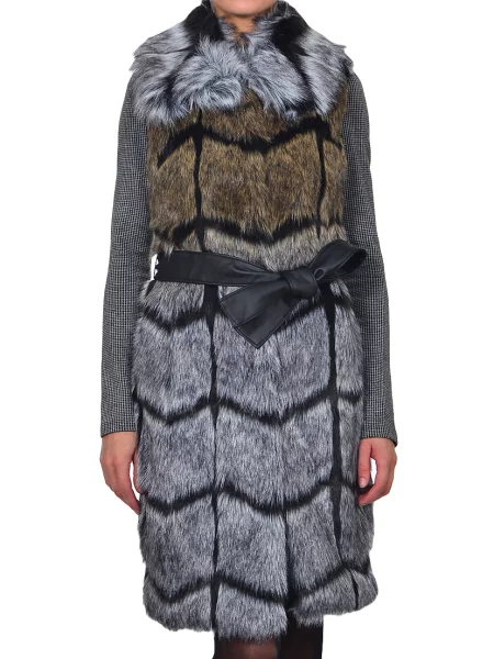 Жилет Patrizia Pepe серый