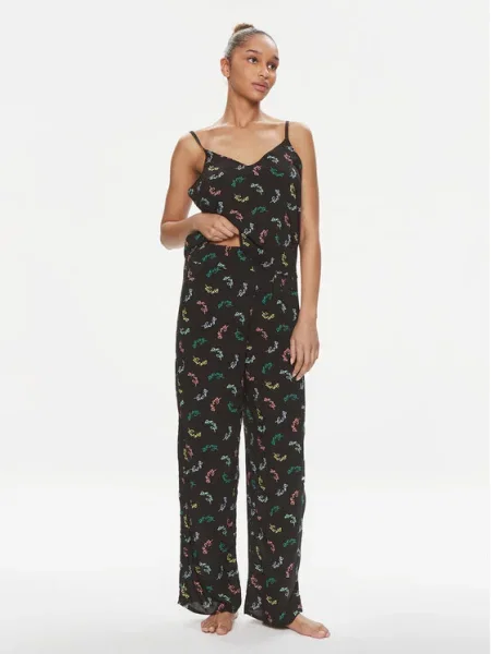 DKNY Пижама черен