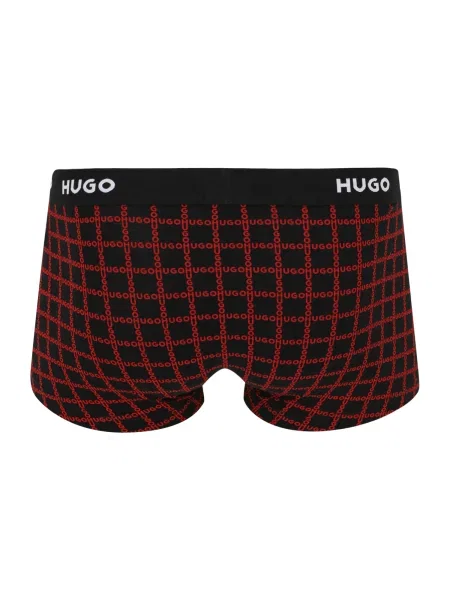 HUGO Set 3 perechi de boxeri Colorat gri