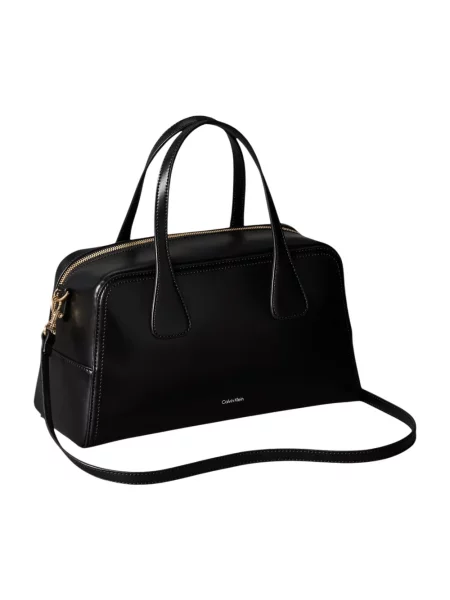 Calvin Klein torebka crossbody z imitacji skóry czarna