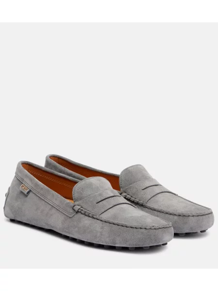 Loaferke Tod's iz semiša siva