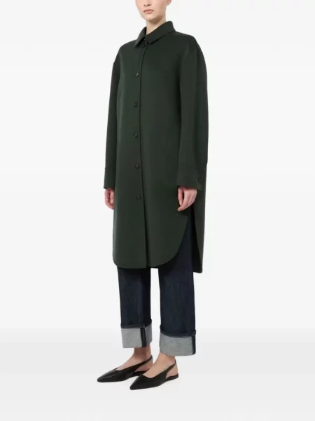 Palton 's Max Mara de lână verde