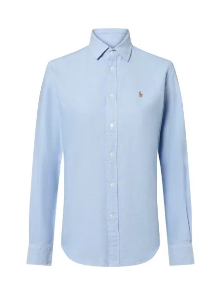 Polo Ralph Lauren bluzka koszulowa Kobiety marmurkowy 34 niebieski