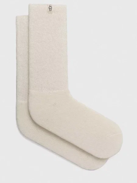 UGG Șosete Shealy cu adaos de lână alb