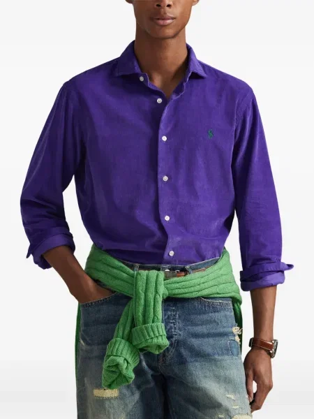 Șosete Polo Ralph Lauren cu 5 buzunare cu broderie tricotate albastru