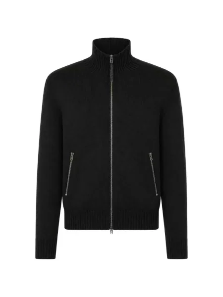 Cardigan Tom Ford din piele negru