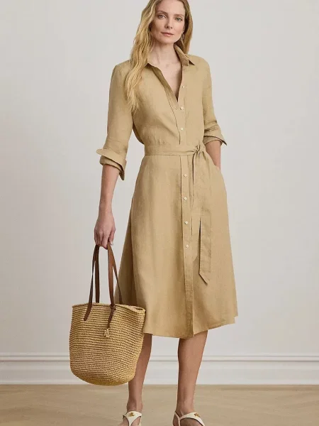 Lauren Ralph Lauren Rochie tip bluză nisipiu bej