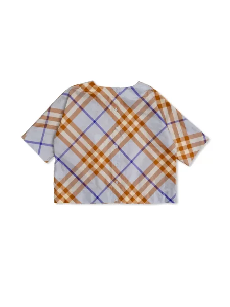 Koszula dziecięca Burberry niebieska