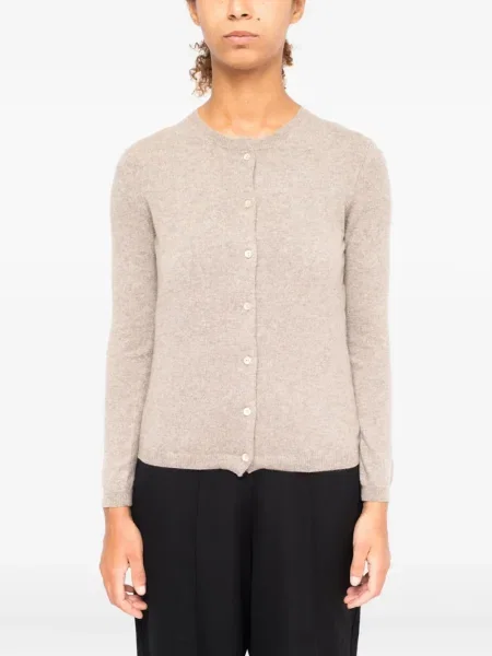 Cardigan La Rose din cașmir roz