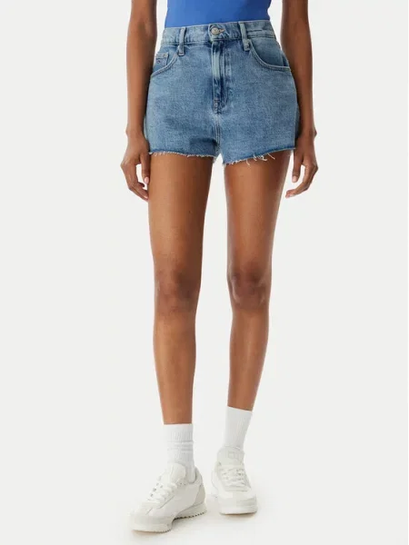 Tommy Jeans Τζιν σορτσάκια Ανοιχτό μπλε