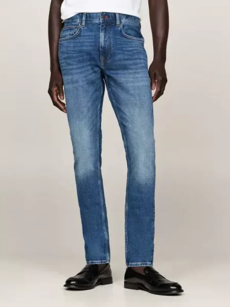 Tommy Hilfiger Blugi HOUSTON | Tapered fit albastru